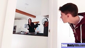 Emma Butt, Busty Housewife Engages In Intense Sex