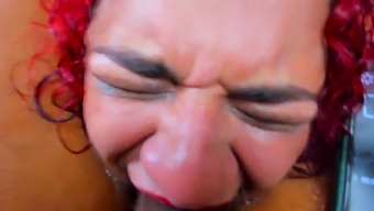 Sexo Oral De Larga Duración Con Una Saliva Intensa