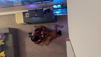Amateur Black Couple Enjoys Passionate Sex With Intense Cumshot