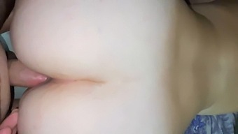 A Teenage Girl Assists In Achieving Orgasm And Receives Semen In Her Vagina From Her Stepsister