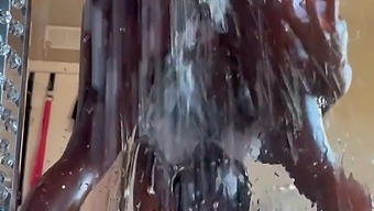 Ebony Beauty Esha Mae'S Ultimate Squirting Collection