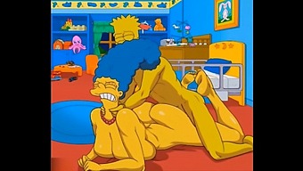 Housewife Marge Enjoys Anal Sex With Creampie And Squirting In All Directions / Hentai / Uncensored / Toons / Anime