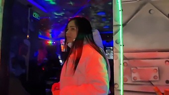 A Stunning Young Woman Receives A Facial From A New Admirer